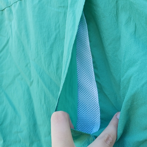 Tarponwear Womens Sz S Sleeveless Button Down Fishing Shirt Green - Picture 5 of 7